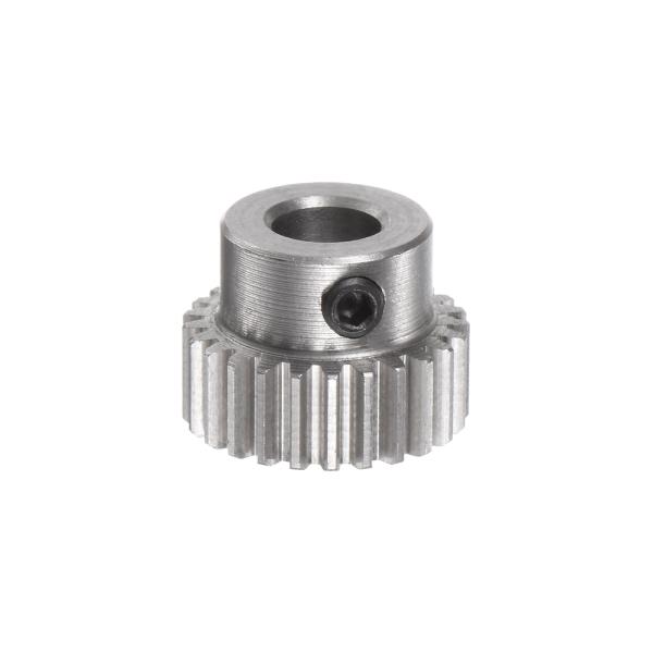 uxcell ピニオンギヤ 25T 0.5モジュール ステンレス鋼 スパーデフ デフモーターギア R...