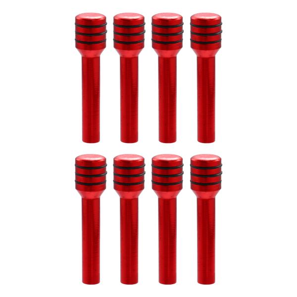 X AUTOHAUX 車のドアロックノブ 室内ドアロックノブ アルミニウム合金 インナードアロックプ...