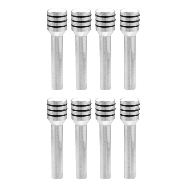 X AUTOHAUX 車のドアロックノブ 室内ドアロックノブ アルミニウム合金 インナードアロックプ...