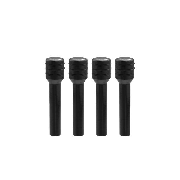 X AUTOHAUX 車のドアロックノブ 室内ドアロックノブ アルミニウム合金 インナードアロックプ...