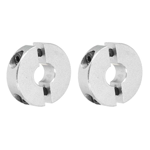 uxcell シャフトカラー 8 mm ボアダブルスプリット アルミクランプカラー シャフトカラー ...