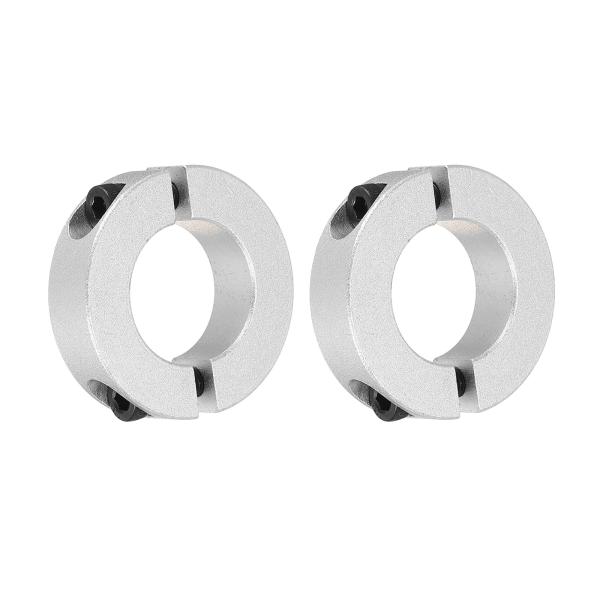 uxcell シャフトカラー 25 mm ボアダブルスプリット アルミクランプカラー シャフトカラー...