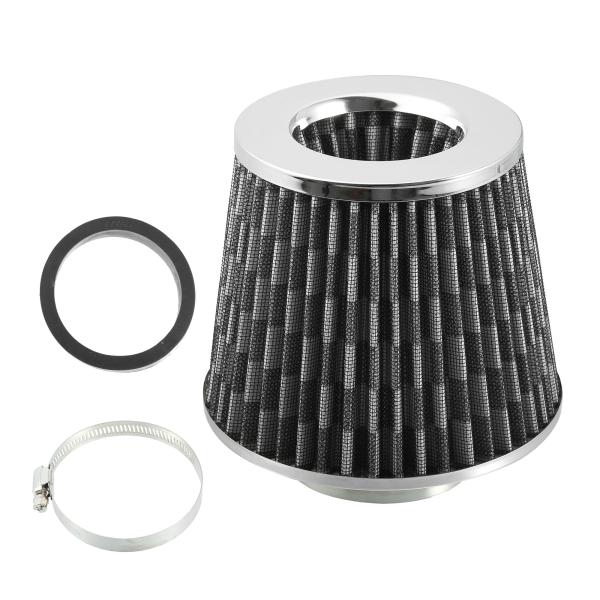 X AUTOHAUX カーエアフィルター 冷気インテーク コーン 交換用 ドライエアフィルター洗える...