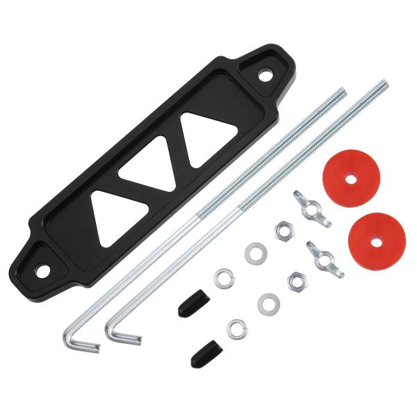 uxcell バッテリ保持ブラケットトレイタイダウンキット 車用 ホールドロックアクセサリ 20cM...