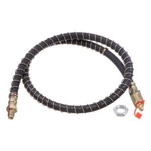 uxcell グリスホース 柔軟 拡大 M10x1 mmネジ 800 mm長さ 固定用 六角ねじナット付き グリースガン潤滑用