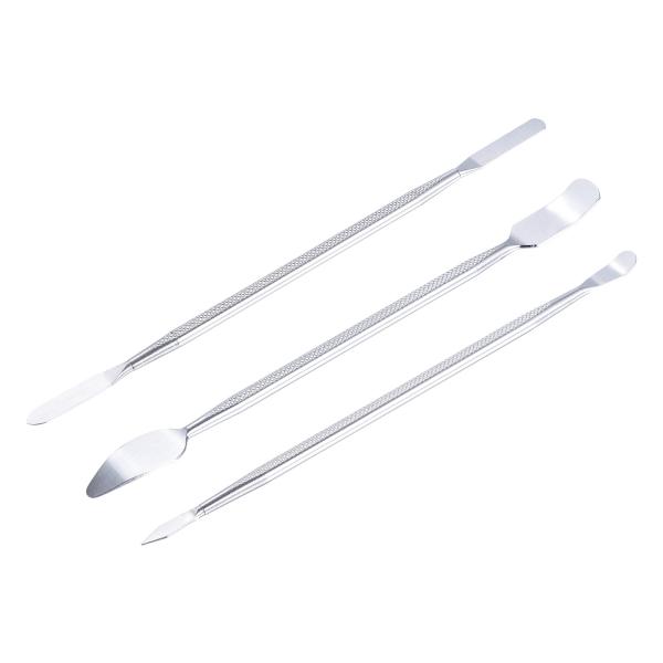 uxcell 3個セットのメタルスパッジャーキット ミニクローバーフラットヘッド ステンレス製プライ...