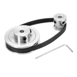 uxcell タイミングプーリー同期ホイール 5M 15歯 タイミングベルト