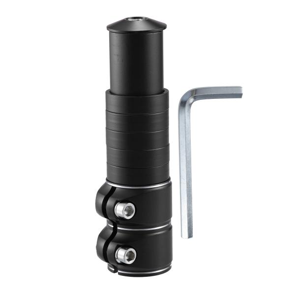 uxcell ライザーフォークステムエクステンダー ハンドルバー自転車部品 マウンテンバイク アルミ...