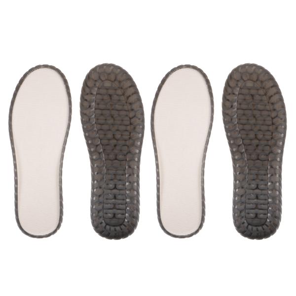 uxcell 靴のアウトソールパッド USサイズ 10 滑り止め 網のマット 織り 下部の保護 DI...