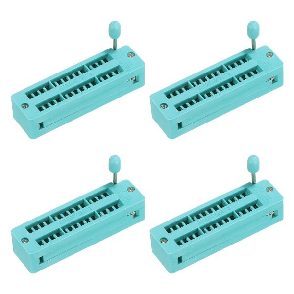 PATIKIL ICテスト ZIFソケット 28ピン 2.54mmピッチ ナロー マイクロコントロー...