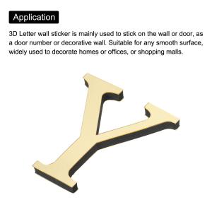PATIKIL 3Dアルファベットウォールステ...の詳細画像4