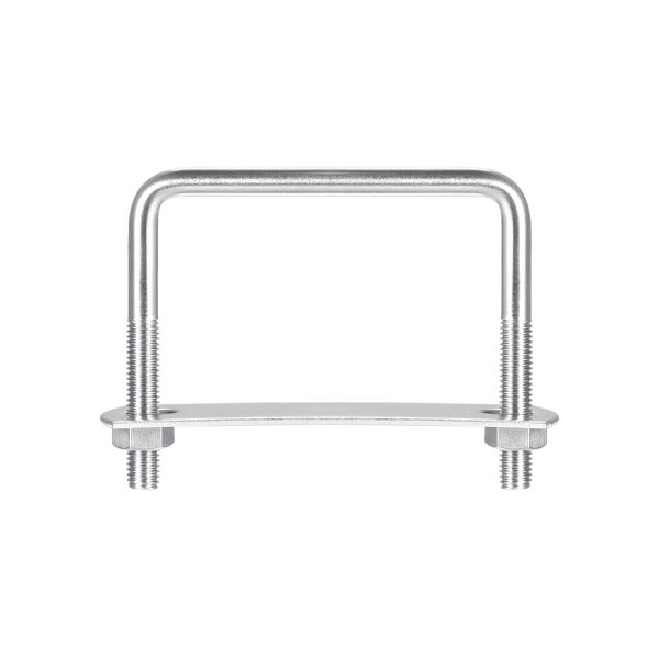 uxcell 角Uボルト 80 mm内幅 70 mm長さ M8 304ステンレス鋼 Uクランプボルト...