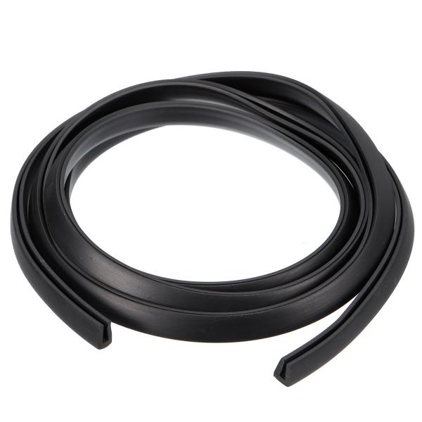 uxcell ラバーエッジトリム エッジプロテクター エッジ保護カバー Uチャネル 1.5 M長さ ...