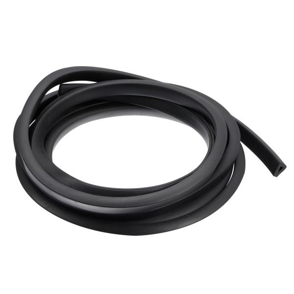 uxcell ラバーエッジトリム エッジプロテクター エッジ保護カバー Uチャネル 2.5 M長さ ...
