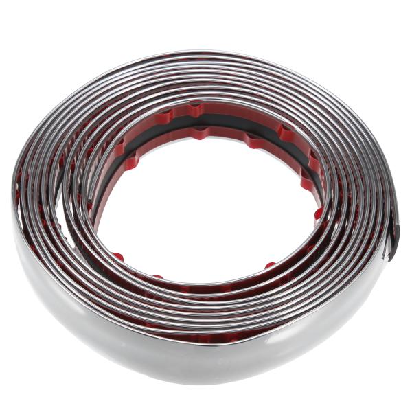 uxcell 3000mm ボディトリムストリップ 自動車トリム ドア ウィンドウ バンパー側 車 ...