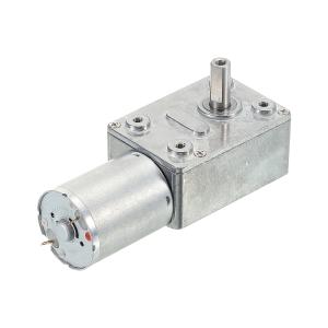 uxcell ターボウォームギヤードモーター DC 12V 2RPM 6mm D形シャフト