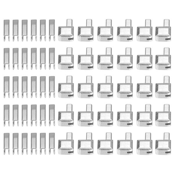 uxcell ジッパーラッチスライダー修理キットジッパースライダー #10リテーナーボックス 8.5...