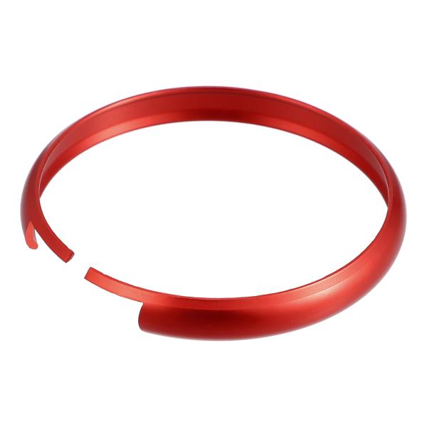 ACROPIX 車のリモートキーフォブカバーシェルケース アルミニウム合金 Miniに対応 レッド ...