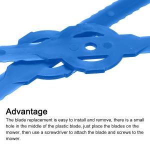uxcell ストリングトリマーヘッドブレード...の詳細画像4