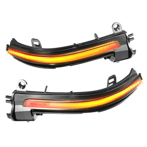 A ABSOPRO ドア ウィング ミラー ターン シグナル インジケーター ライト 6313728...