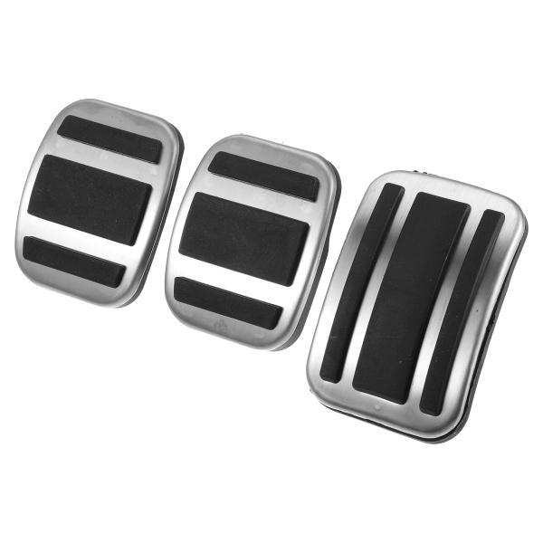 xAUTOHAUxブレーキペダルパッド ガスアクセルペダルカバー クラッチペダルカバー Peugeo...