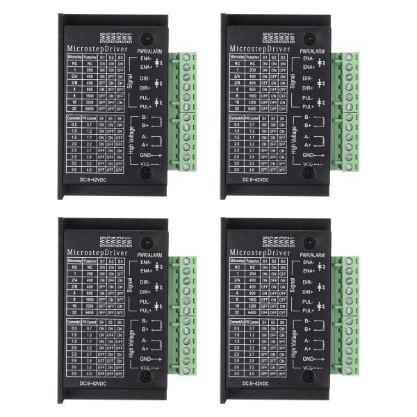 uxcell ステッピングモータドライバ 4A TB6600 ステップドライバコントローラ 39/4...