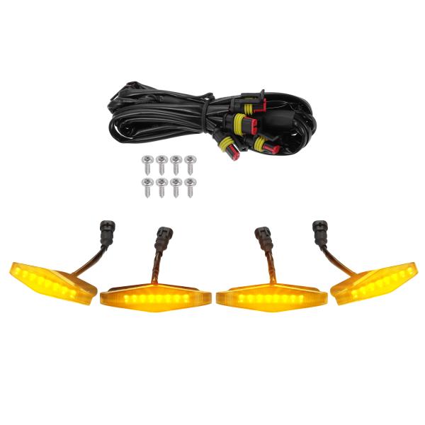 A ABSOPRO グリルLEDライト フロントグリルライト Toy otaに対応 4Runner ...