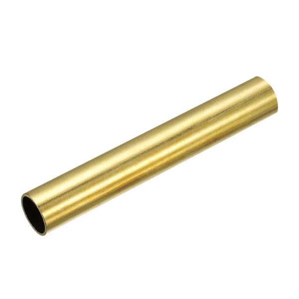 uxcell 真鍮管 16mm外径 1mm壁厚さ 100mm長さ 丸パイプチューブ 産業 DIYプロ...