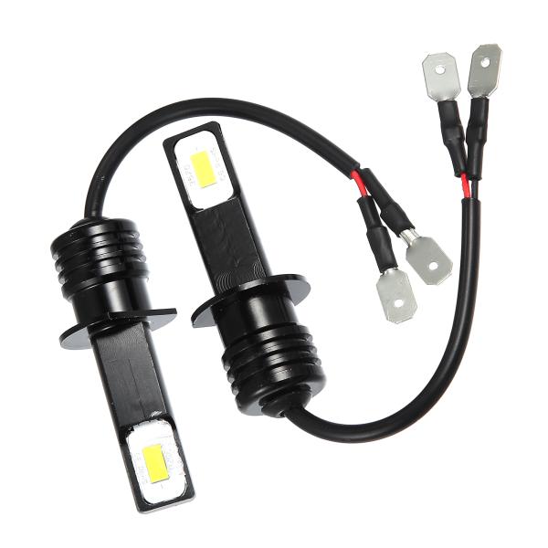 A ABSOPRO フォグランプ LED H1 ヘッドライトバルブ  80Wパワー 2個LED 35...