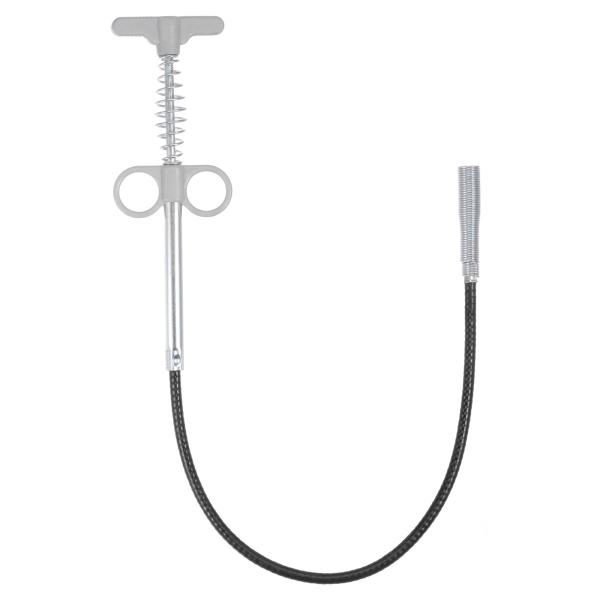 uxcell グラバークローピックアップツール 柔軟 0.6 M 4爪 ステンレス鋼 下水道掃除フッ...