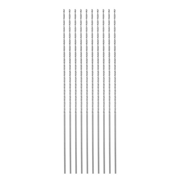 uxcell エクストラロングドリルビット 1.2mm HSSドリルビット 高速度鋼ストレートシャン...