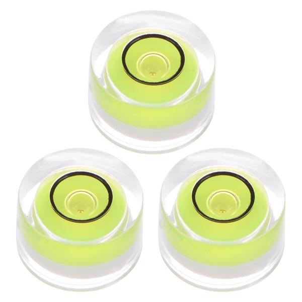 uxcell ラウンドバブルレベル 10x6mm ミニ円形ブルズアイ水準器 三脚望遠鏡ワークショップ...