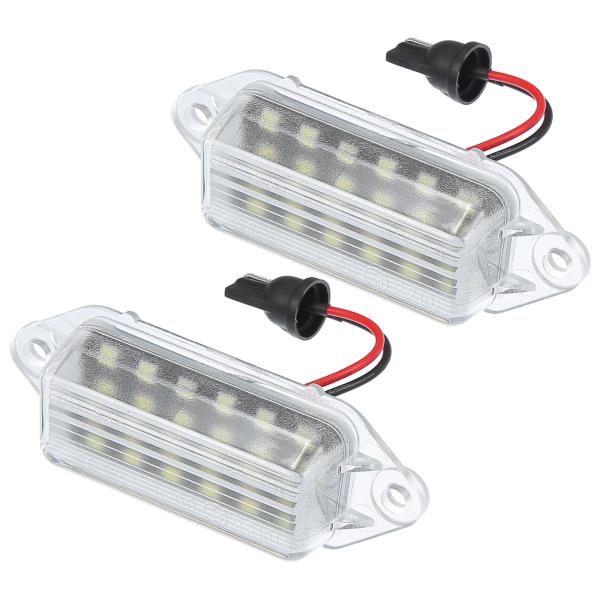 A ABSOPRO 車のLEDナンバープレートライトアセンブリ 6500K ホワイト 3528s m...
