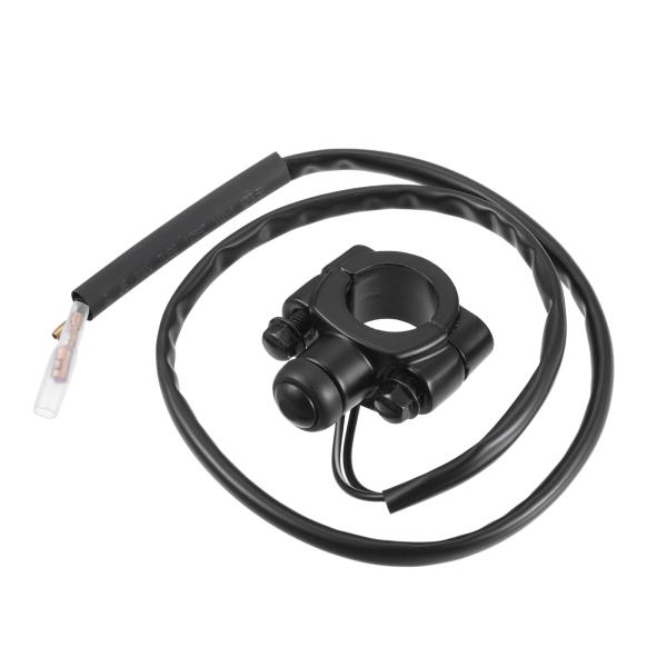 xAUTOHAUxオートバイのハンドルバー制御 ホーンスタートスイッチボタン コネクタ付き アルミニ...