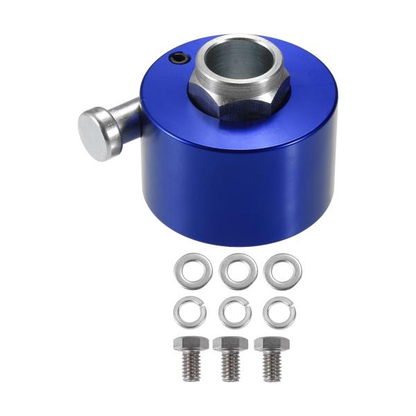 xAUTOHAUxステアリング ホイール クイック リリース ディスコネクト 3 穴ハブ 0.27"...