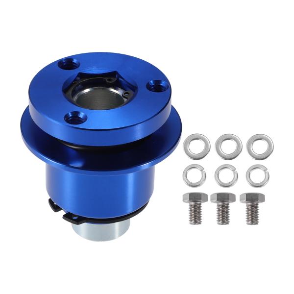 xAUTOHAUxステアリング ホイール クイック リリース ディスコネクト 3 穴ハブ 0.26"...