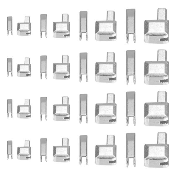 uxcell ジッパー修理キット リテーナーボックス&amp;挿入ピン #3 #5 #8 #10 メタルラッ...