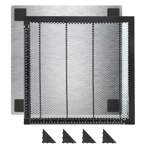 uxcell PATIKIL ハニカムレーザベッド 鋼ハニカムテーブル 彫刻機 ハニカム 切断台 彫...