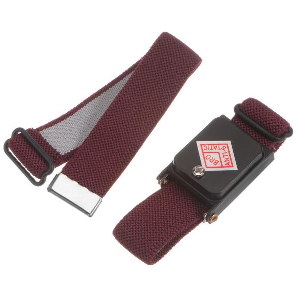 uxcell 静電気防止リストバンド ESD静電気防止ハンドルリング 予備ブレスレット付き 調節可能...