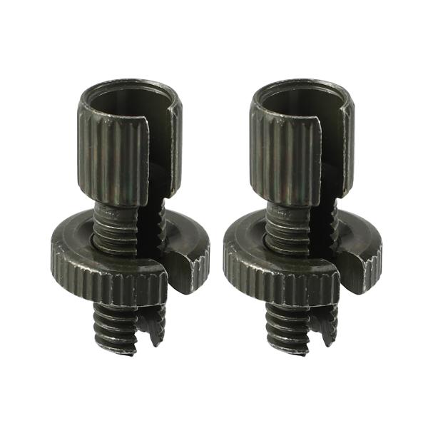 xAUTOHAUx M8 ブレーキ クラッチ ケーブル ライン アジャスター ネジ調整ボルト スロッ...