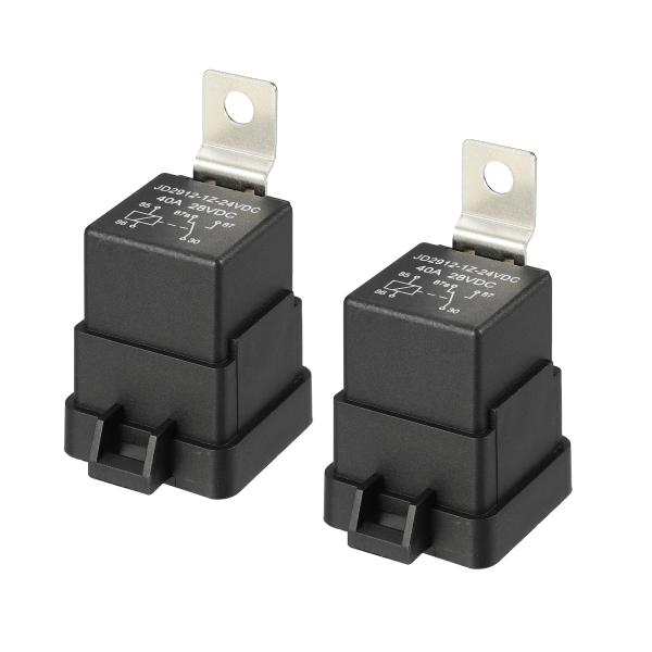 A ABSOPRO 防水リレー DC 12V 5ピン 中継車充電ケース ユニバーサル 車用 耐久性 ...