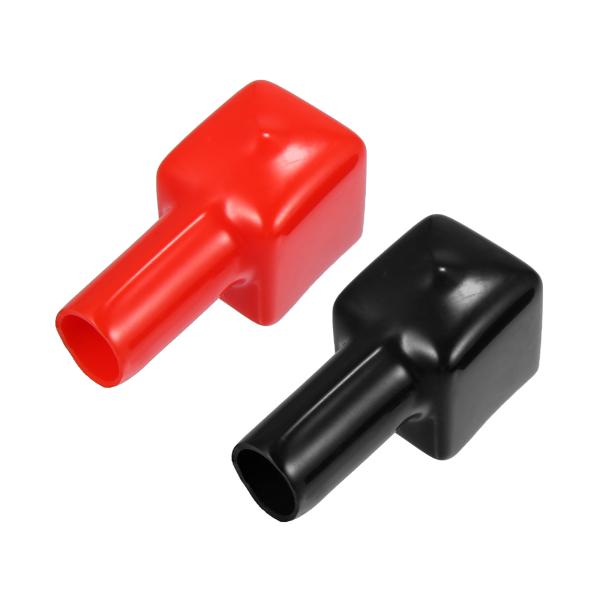 A ABSOPRO バッテリー端子絶縁カバー バッテリーターミナル 端子カバー バッテリー 10mm...