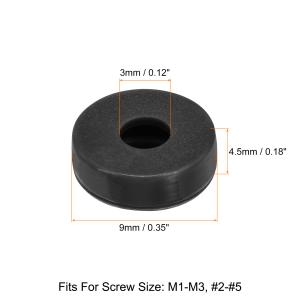 uxcell 100個入り 3 mm 蝶番式ネ...の詳細画像2