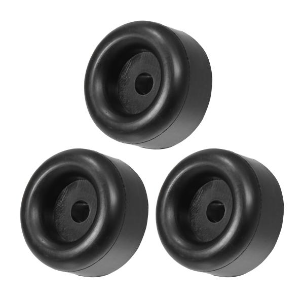 xAUTOHAUxフィートバンプストップガード 丸 ゴム 交換 カーゴ トレーラー トラック RV用...