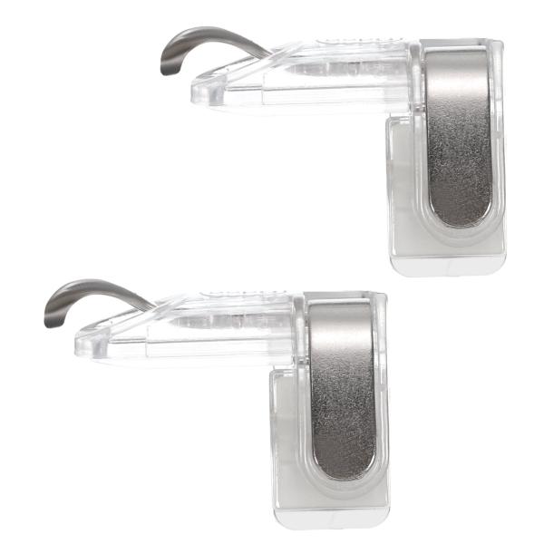 uxcell ゲーミングトリガー モバイルゲームコントローラー メタルボタンファイアキー ユニバーサ...