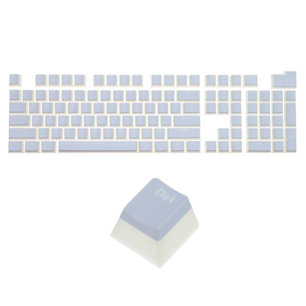 uxcell 108キープディングキーキャップセット OEMプロフィール 60%PBT 61/87/...