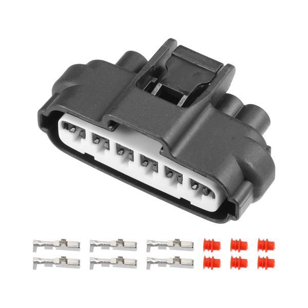 xAUTOHAUxスロットルポジションセンサーコネクタアダプタープラグクリップキットの交換 6ピン ...