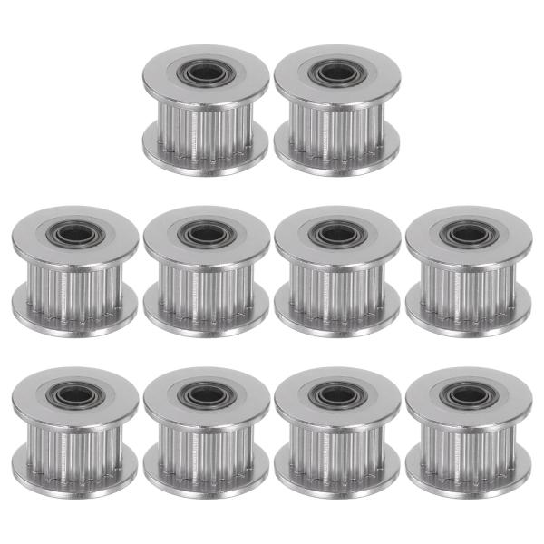 uxcell 2GT アイドラプーリ タイミングプーリー アルミ 16歯 3mmボア 13mm直径 ...