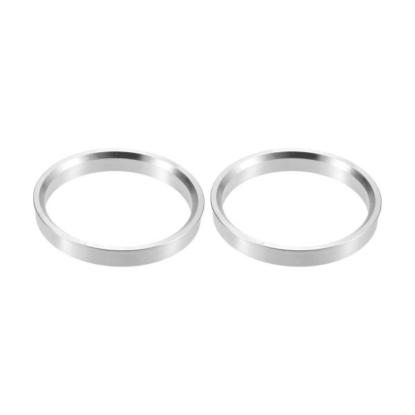 xAUTOHAUxカーハブセントリックリング ホイールボアセンタースペーサー アルミニウム合金 外径...