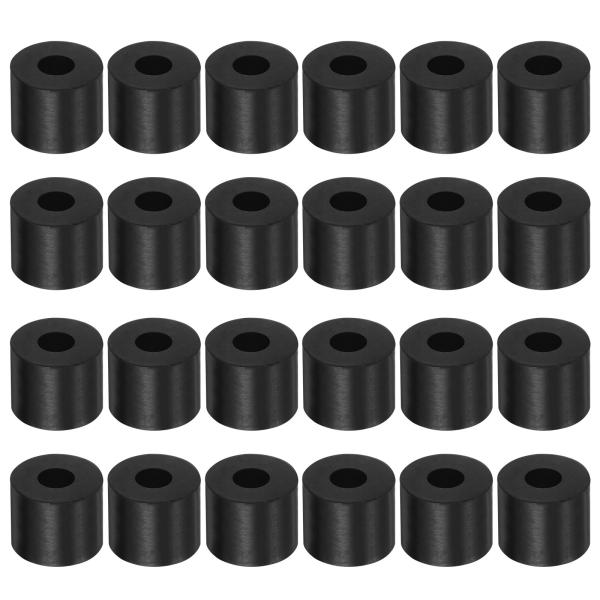 uxcell ネオプレンラウンド防振絶縁パッド アイソレーターゴムワッシャーブッシング 24個入り ...